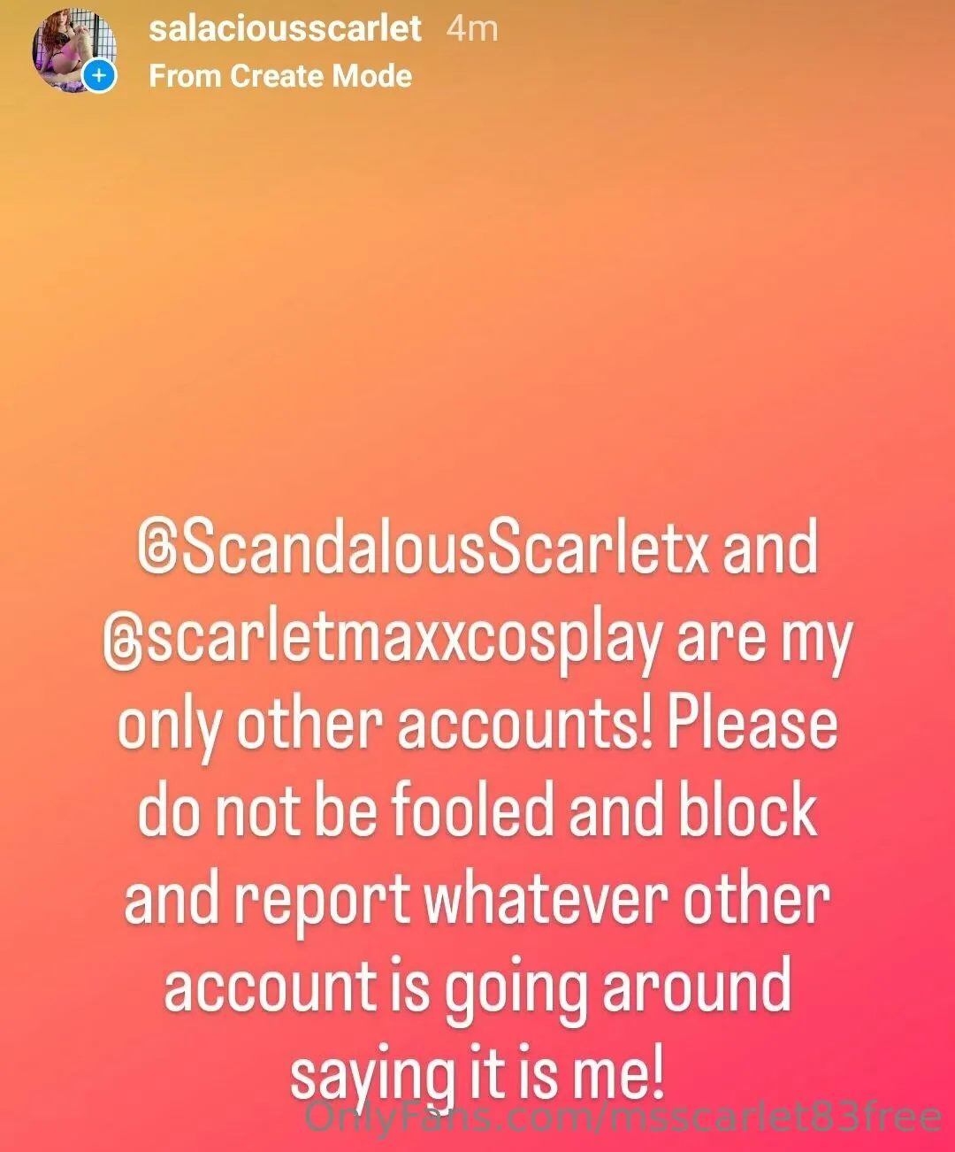 Scandalous Scarlet OnlyFans exclusive photo 13 - msscarlet83free premium content