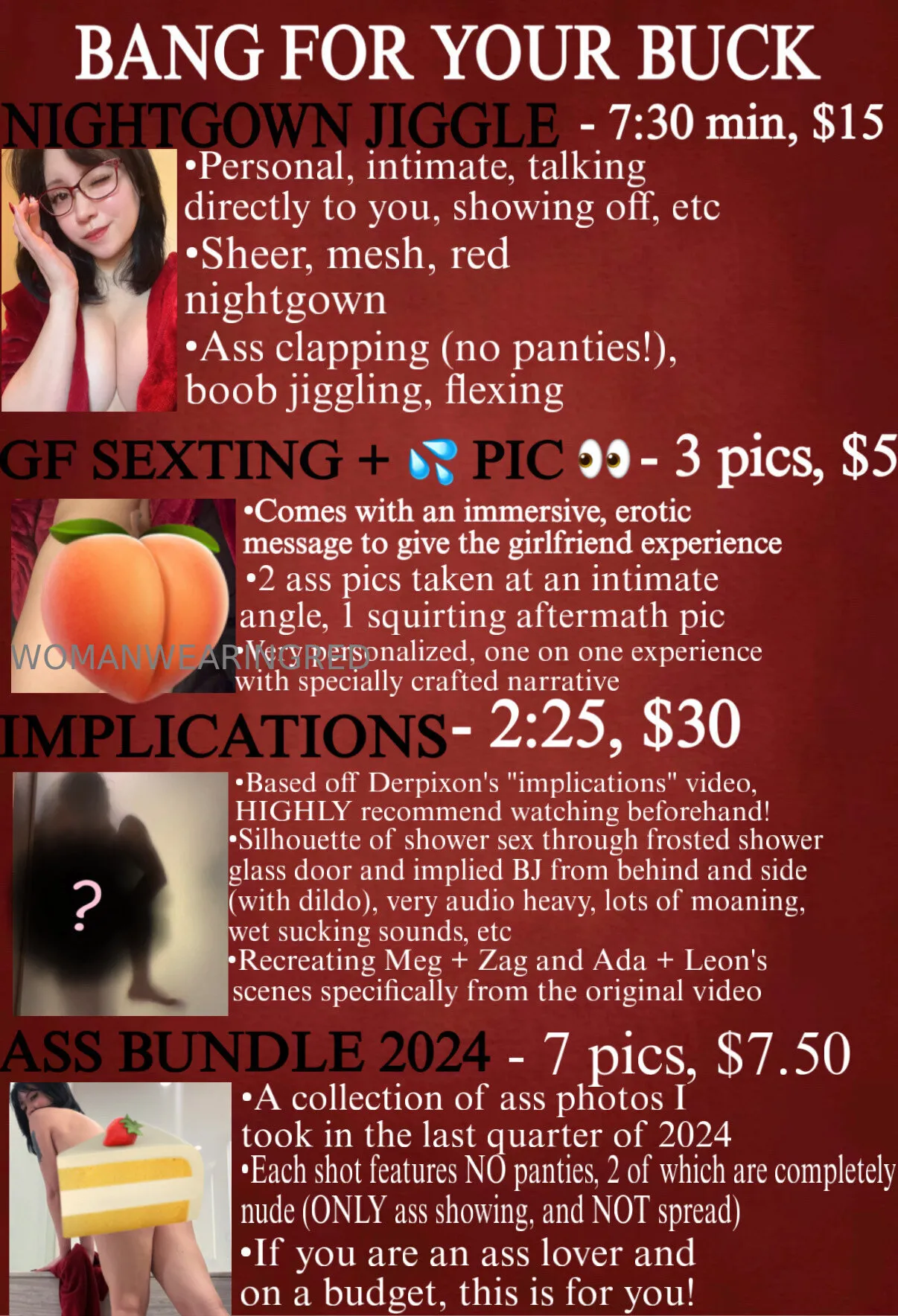 Mika❤️ OnlyFans exclusive photo 3 - womanwearingred premium content